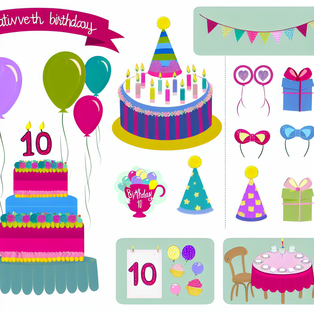 привітання з 10 річчям дівчинці