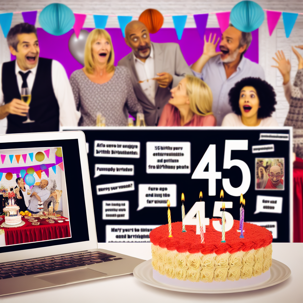привітання з 45-річчям прикольні