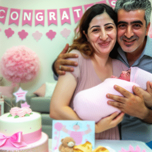 привітання з народженням донечки батькам