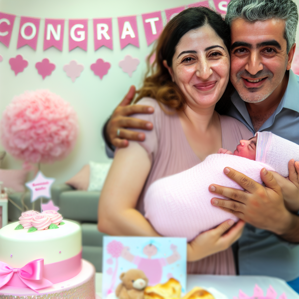 привітання з народженням донечки батькам