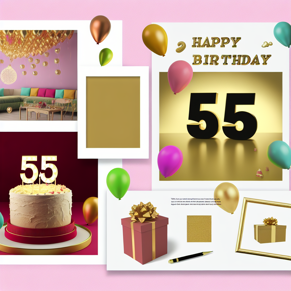 привітання з 55-річчям жінці своїми словами