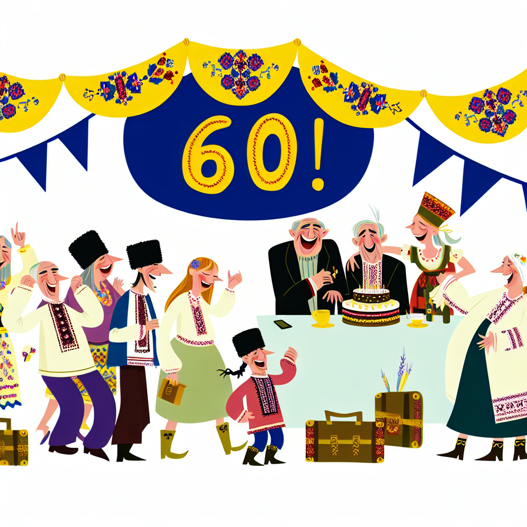 прикольні привітання з 60-річчям мужчині українською