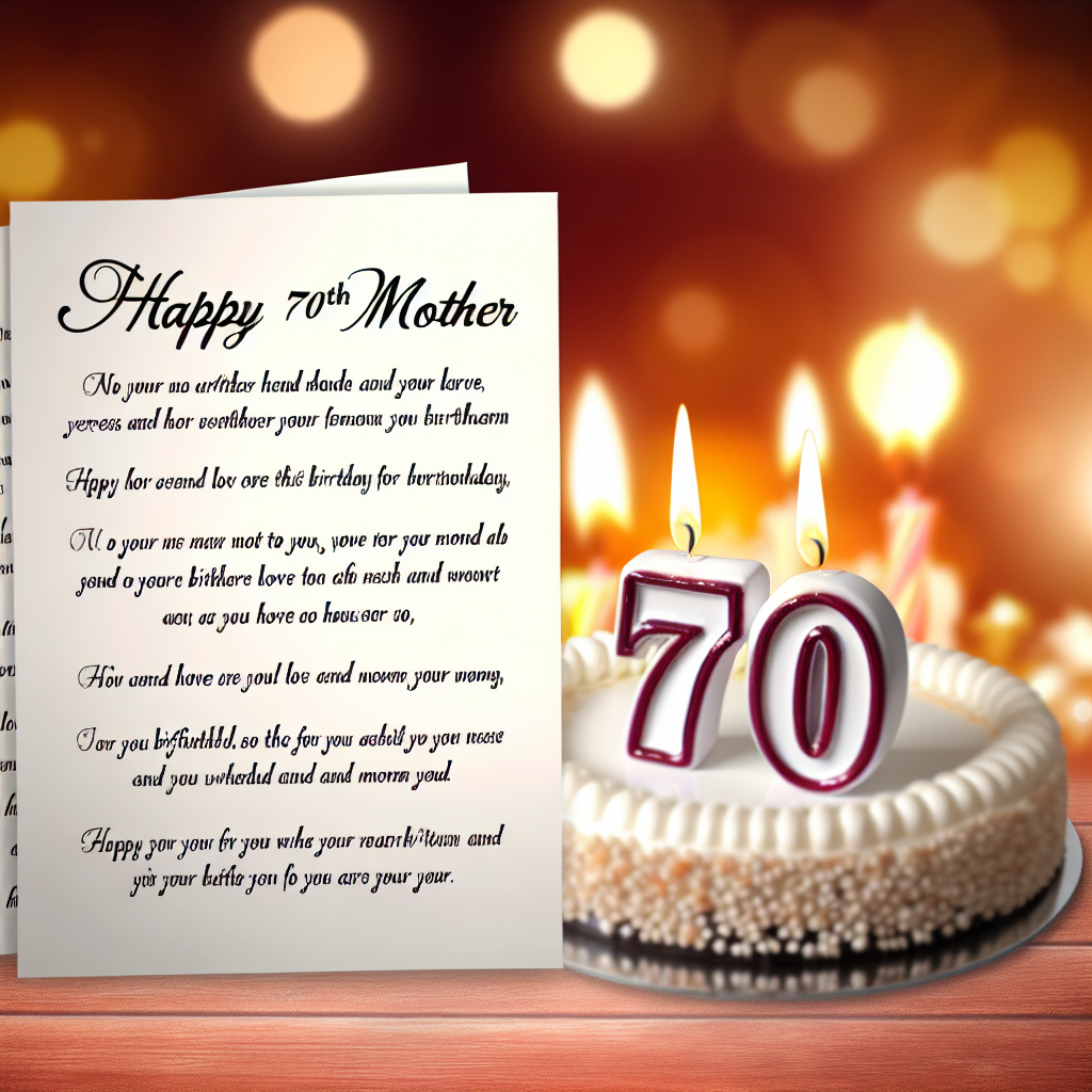 привітання з 70-річчям мамі у віршах