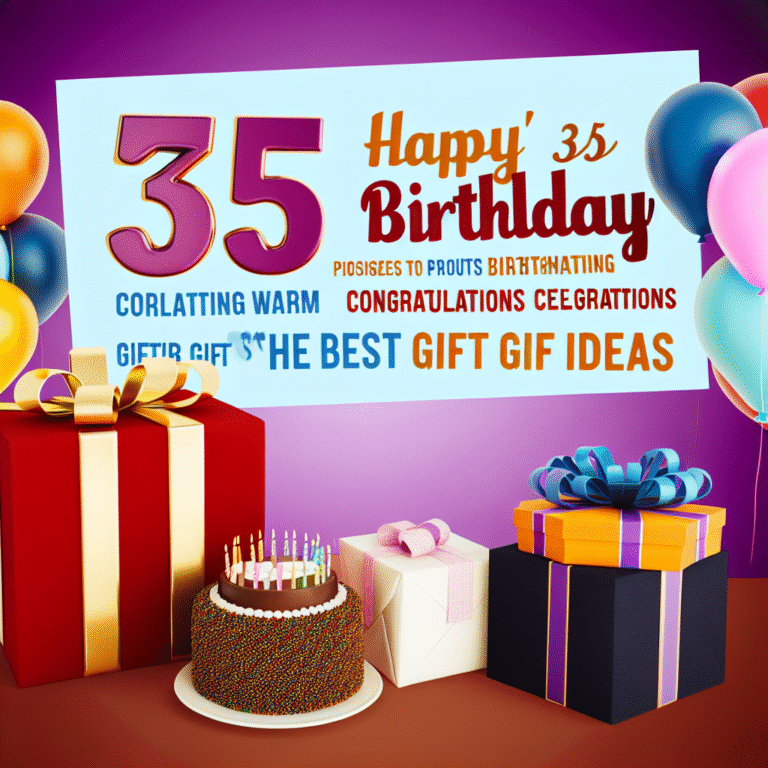 Привітання з 35-річчям своїми словами мужчині — найкращі ідеї та приклади для вас