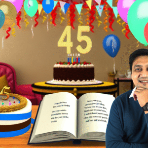 привітання з 45-річчям чоловікові у віршах