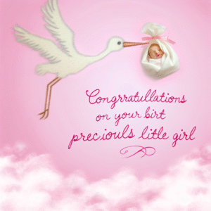 привітання з народженням дівчинки своїми словами