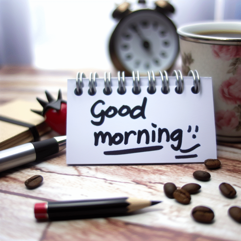День тижня привітання з добрим ранком: як почати кожен день з позитиву