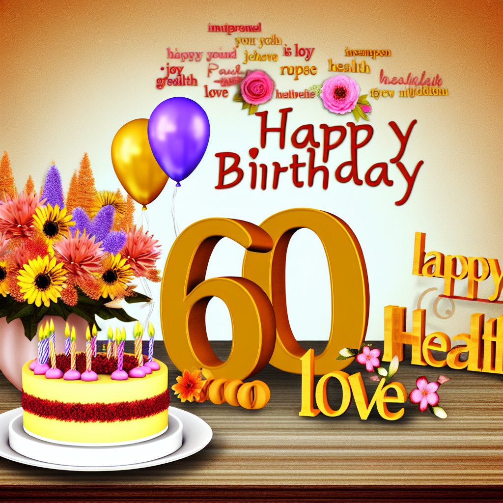 привітання з 60-річчям своїми словами жінці