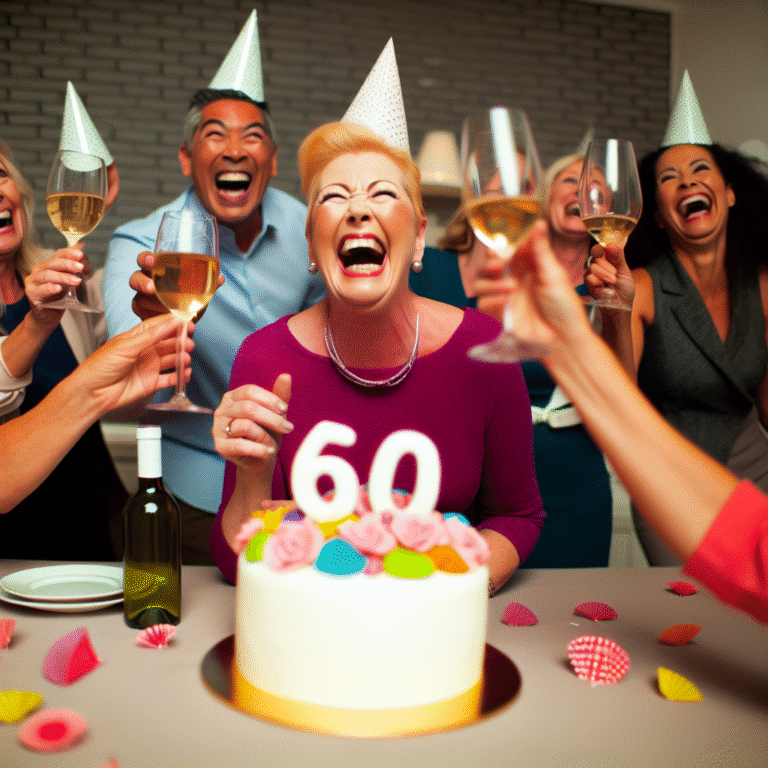 Сценарій привітання з 60-річчям жінці прикольні: смішні тости та веселі вітання для ювілею