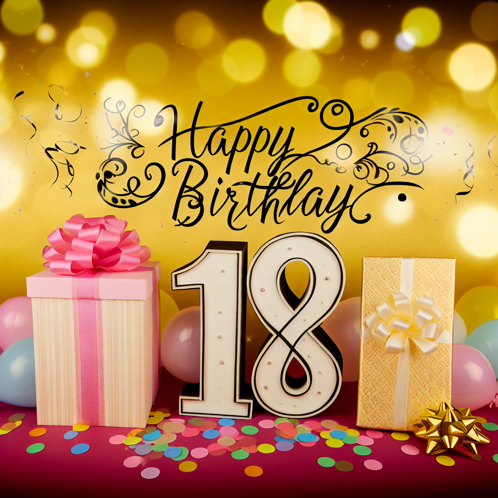 вірш привітання з 18-річчям дівчині