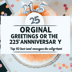 оригінальне привітання з 25-річчям