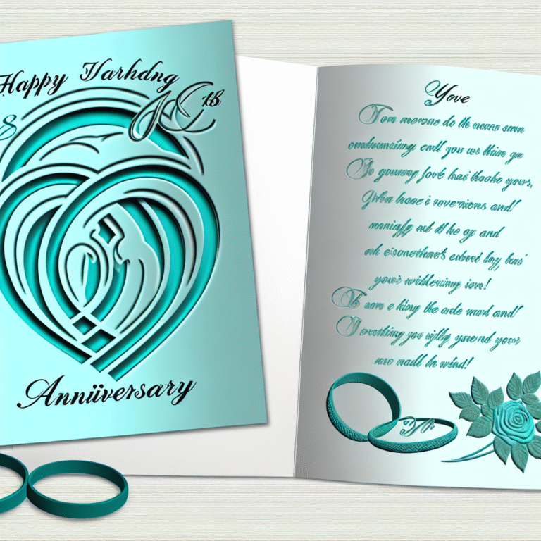 Привітання з 18 річницею весілля чоловіку від дружини – тронливі слова кохання на бірюзову дату