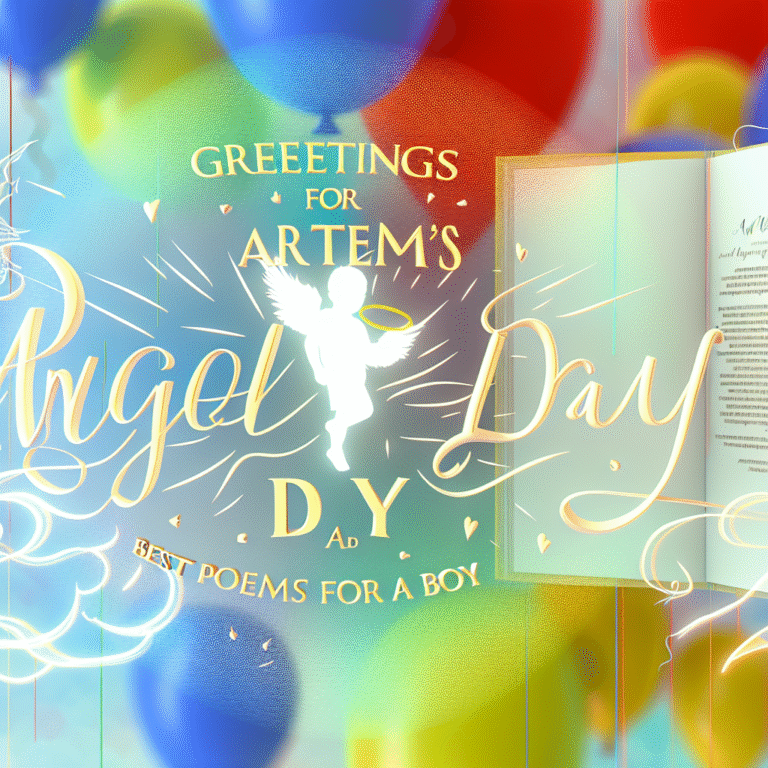 Привітання з днем ангела Артема: найкращі побажання та вірші для хлопця