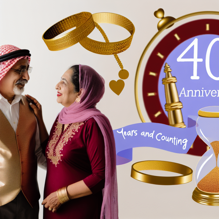 Ювілеєм 40 років весілля: найкраще привітання та побажання для подружньої пари