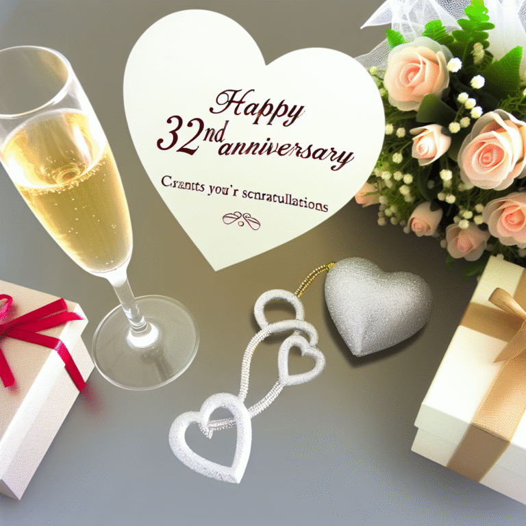 32 річниця весілля привітання: найкращі побажання та традиції святкування