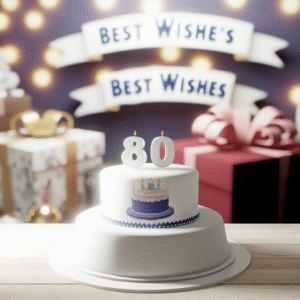 привітання з 80-річчям чоловіку
