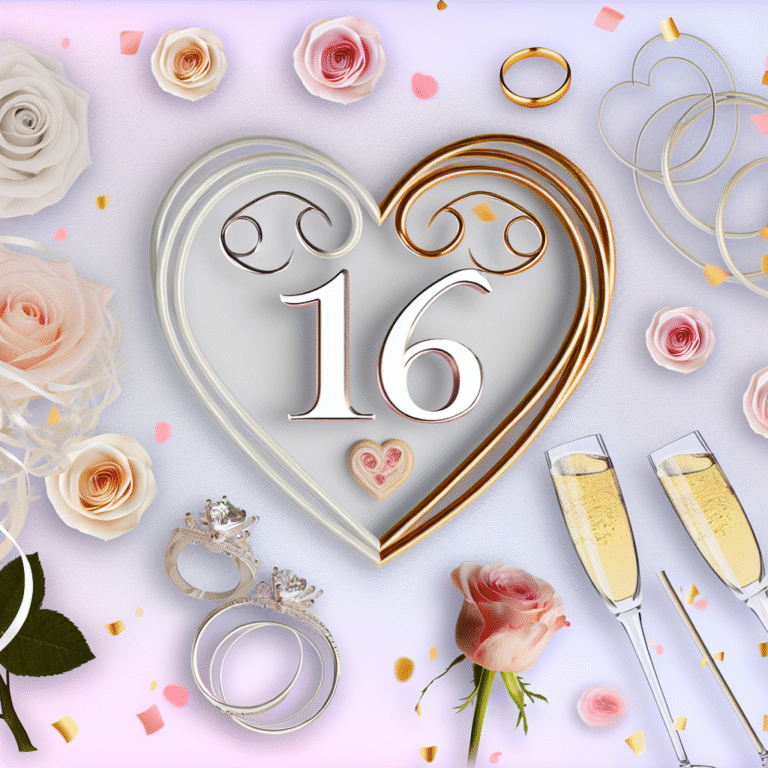 Привітання з 16 річницею весілля своїми словами: 50+ ідей для щирих та оригінальних поздоровлень