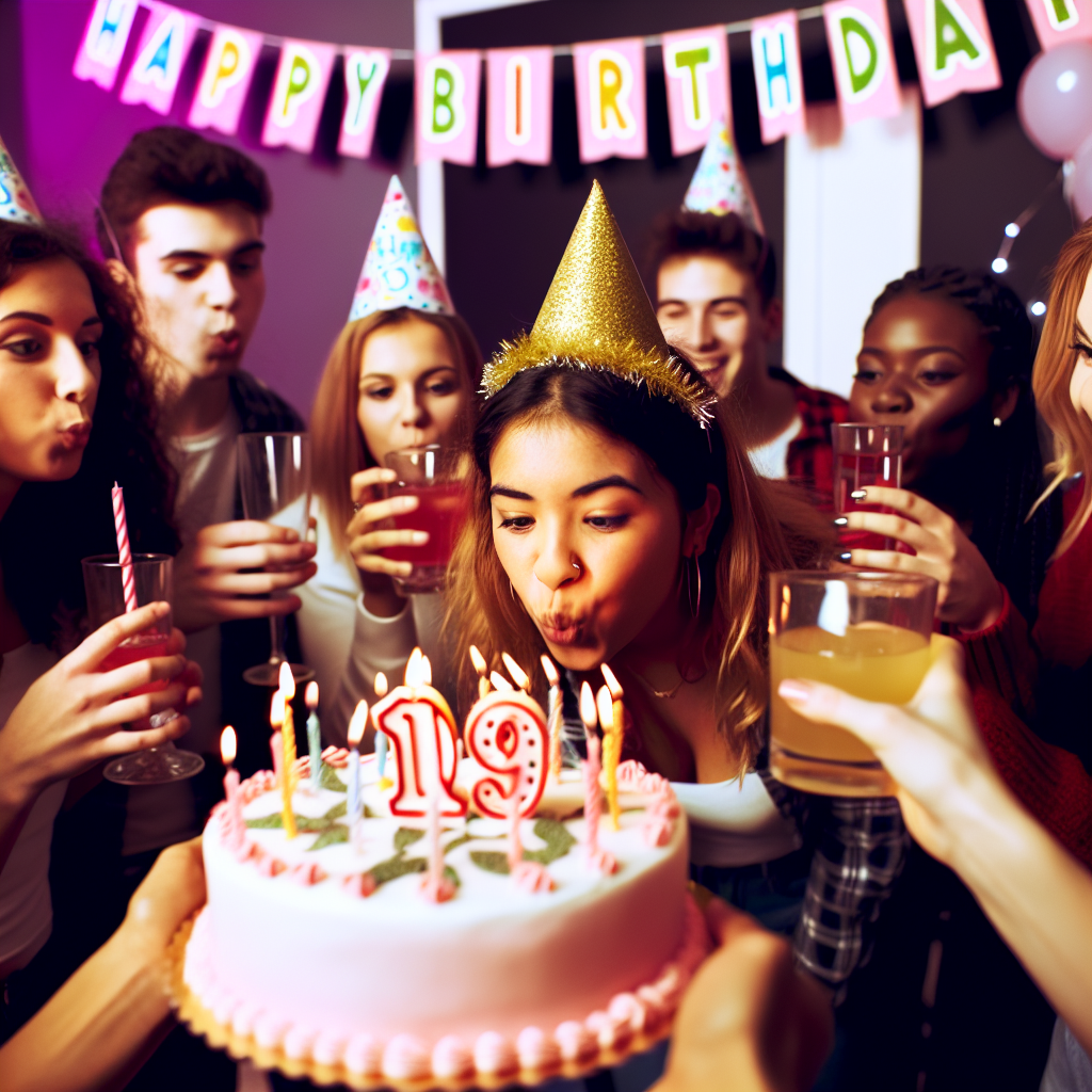 привітання з днем народження 19 років дівчині