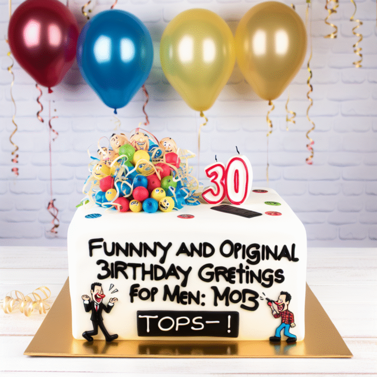 Привітання з 30-річчям мужчині прикольні: ТОП-50 смішних та оригінальних текстів