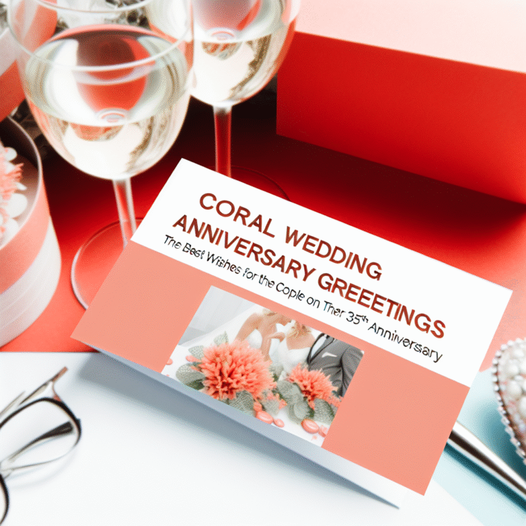 Коралове весілля привітання: найкращі побажання для молодят на 35-річчя