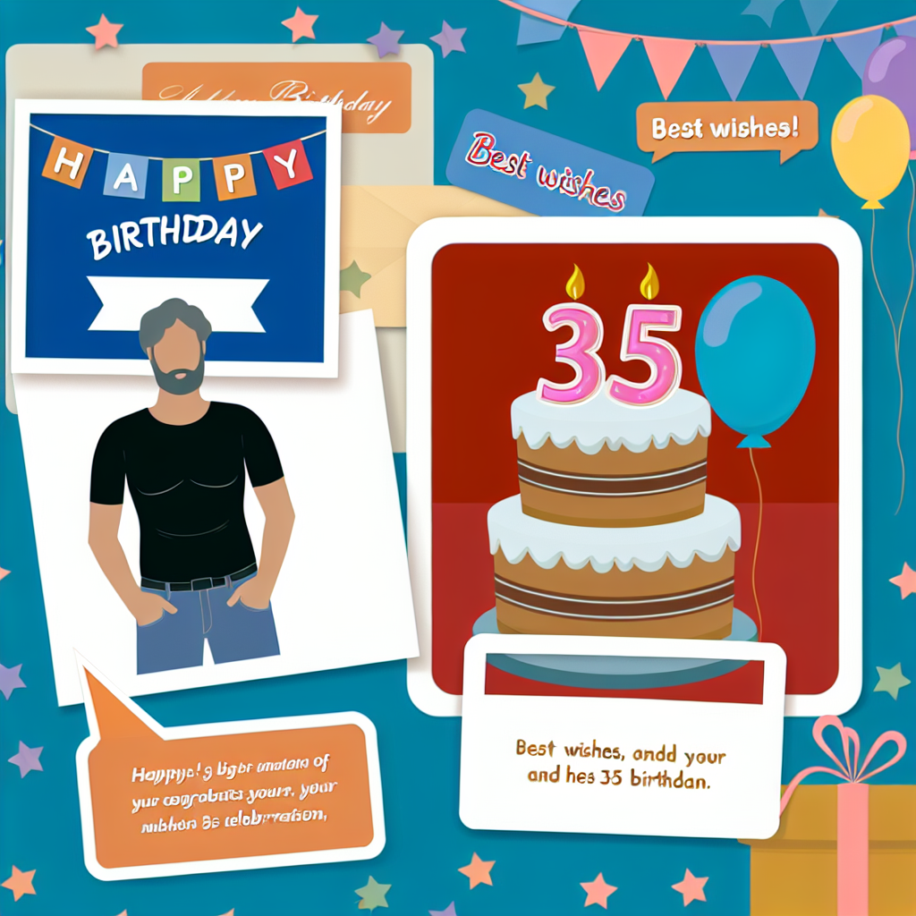 привітання з 35-річчям мужчині