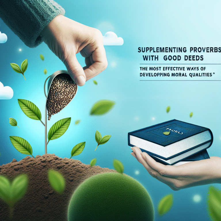 Доповни прислівʼя добрі справи: найефективніші способи розвитку моральних якостей