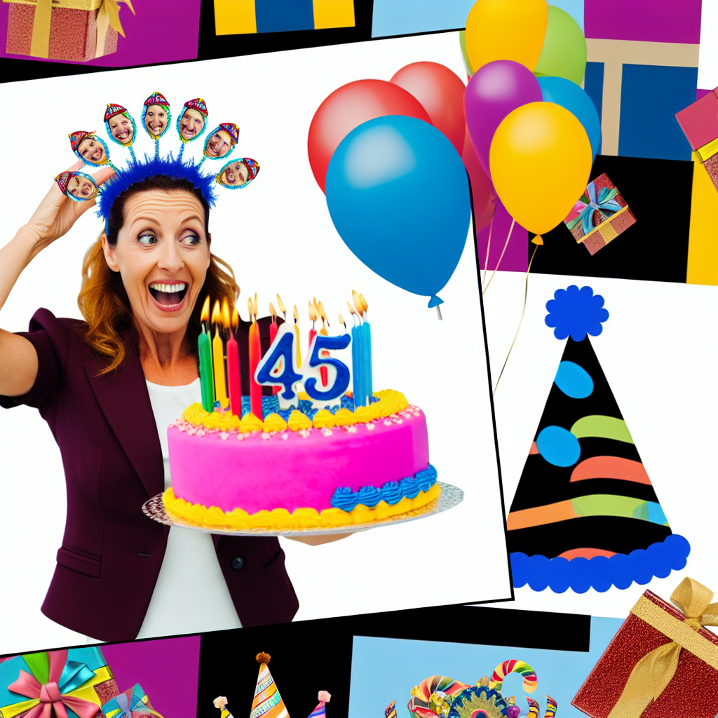 привітання з 45-річчям жінці прикольні картинки