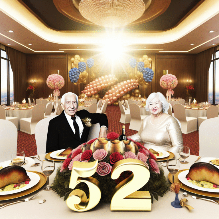 52 роки весілля привітання: щирі слова та оригінальні ідеї для святкування