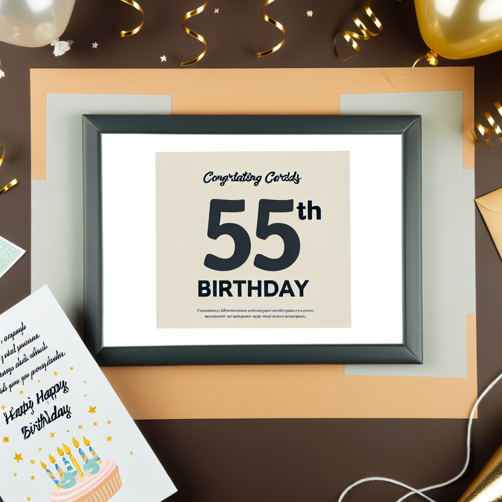 вітальні листівки привітання з 55-річчям мужчині