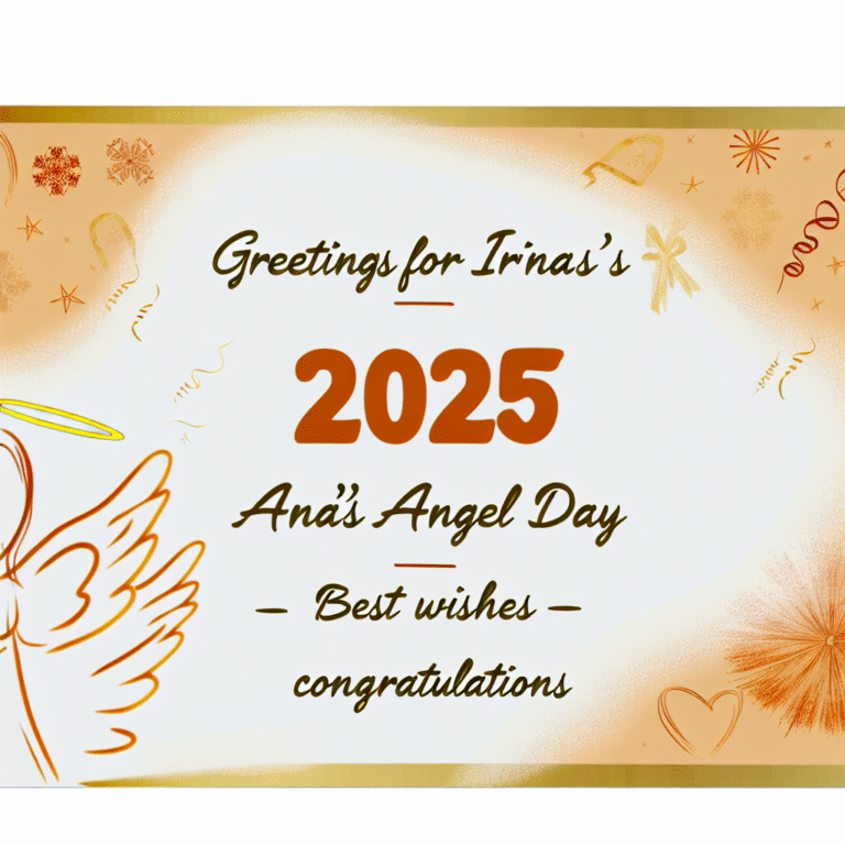 Привітання з днем ангела Ірини 2025 — найкращі побажання та вітання