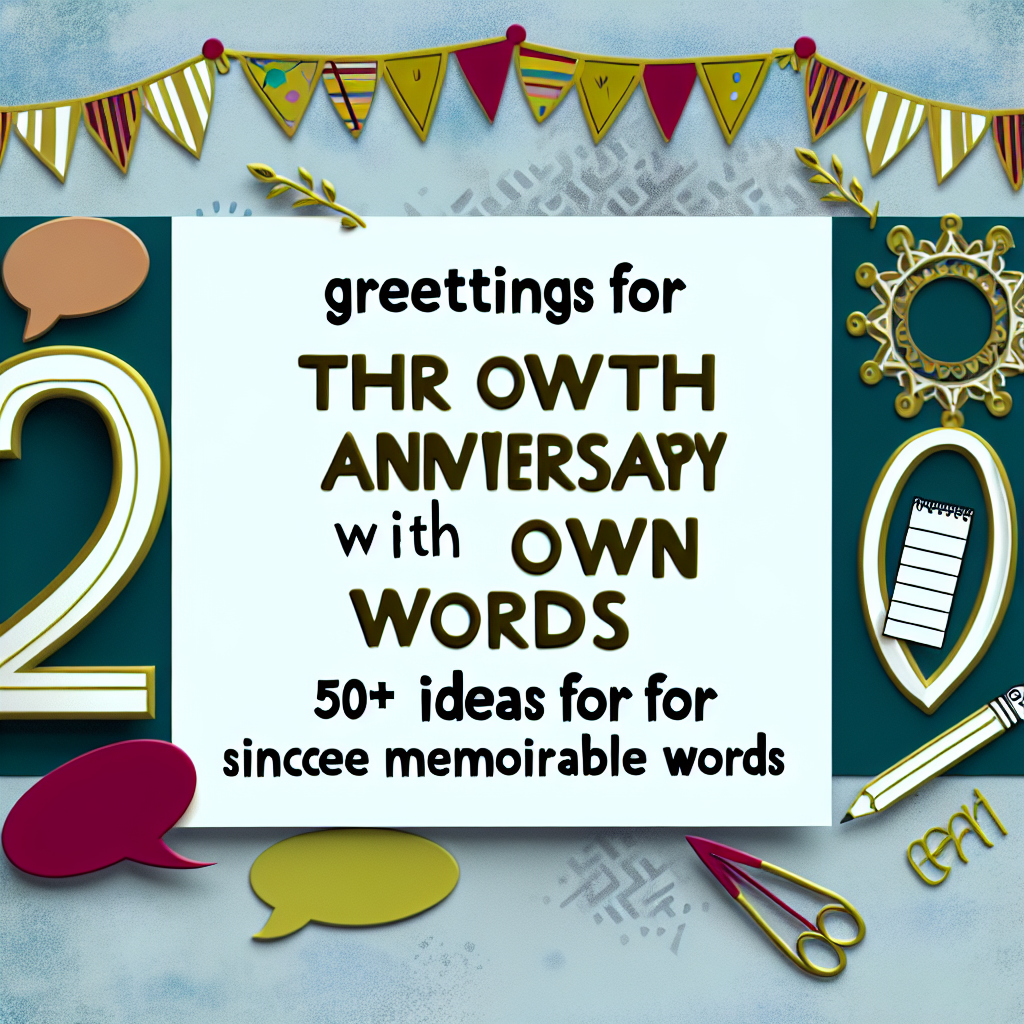 привітання з 20-річчям своїми словами