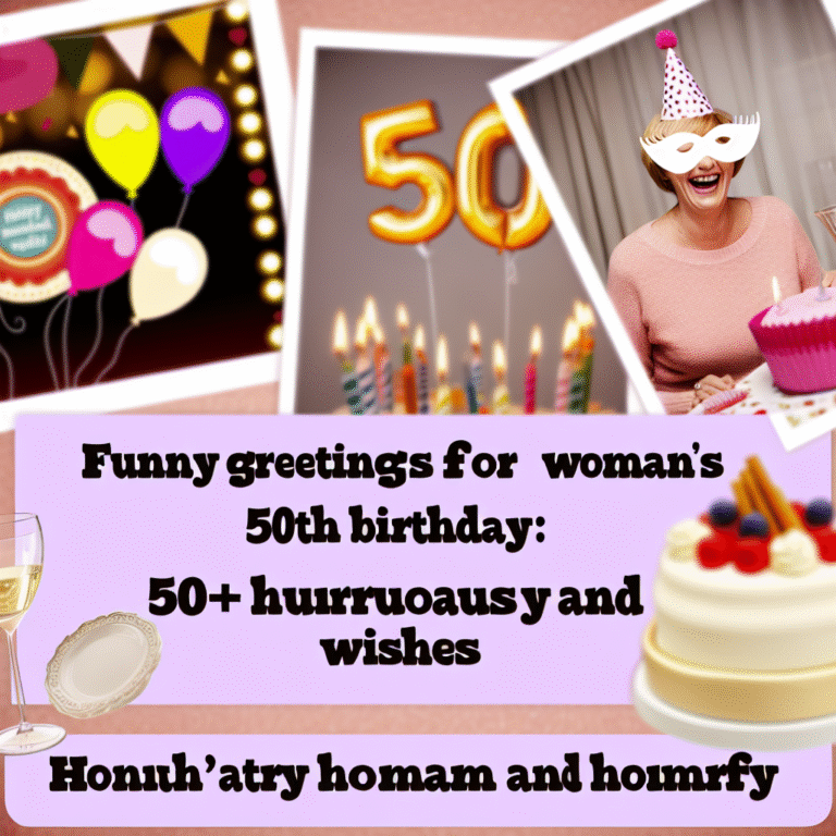 Прикольні привітання з 50 річчям жінці: 50+ смішних і тепло гумористичних побажань