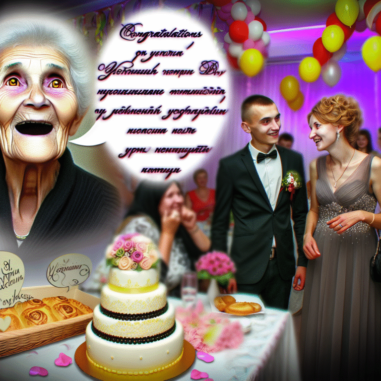 Привітання з днем весілля від бабусі прозою: найтепліші слова бабусі для молодят