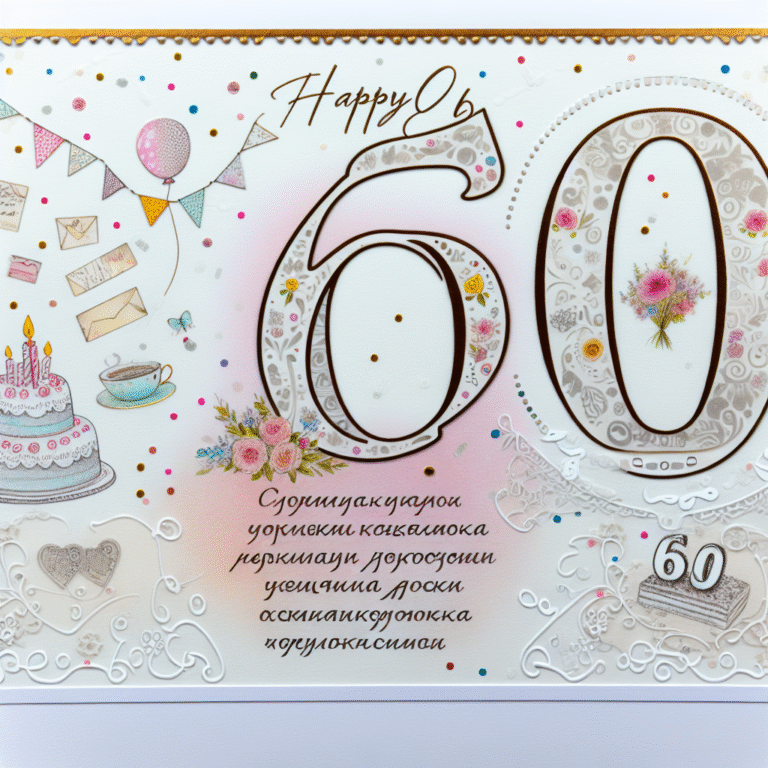 Привітання з 60-річчям жінці картинки – красиві вітальні листівки та поздрави