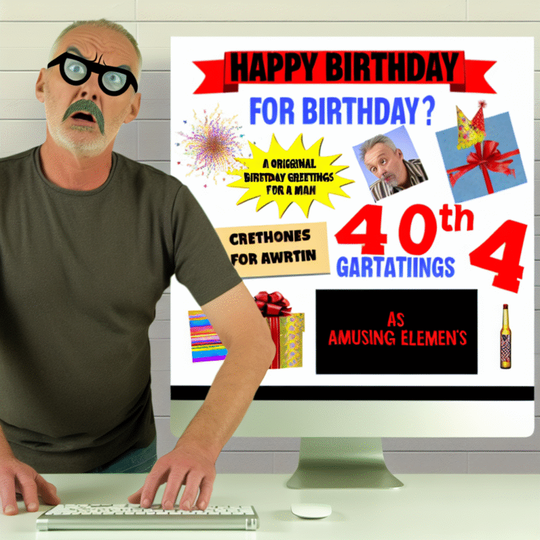 Прикольні привітання з 40-річчям чоловікові: смішні та оригінальні вітання для ювіляра