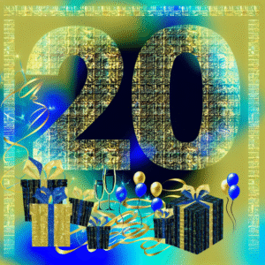 привітання з 20-річчям хлопцеві