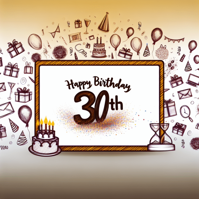 Привітання з 30-річчям своїми словами: 50+ оригінальних ідей та тепло текстів