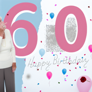 привітання з 60-річчям жінці поздравок