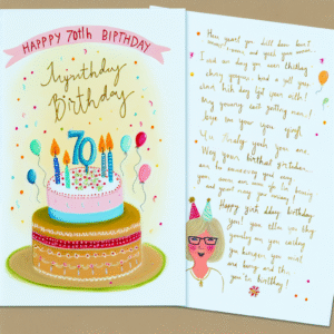 привітання з 70-річчям жінці