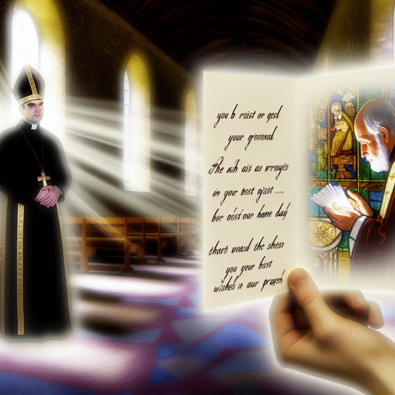 Релігійні привітання для священика з днем ангела: найкращі побажання та молитви