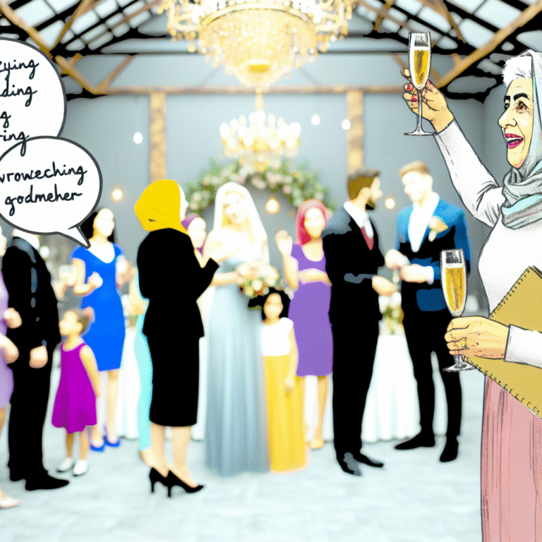 Ідеї привітання на весілля від хресної мами: трогливі слова та поради для незабутнього тосту