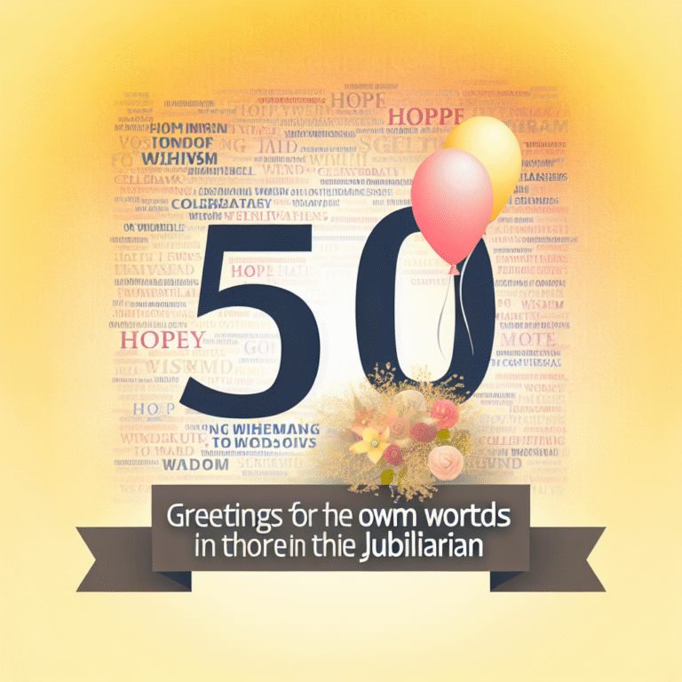 Привітання з 50-річчям своїми словами: топ-50 ідей теплих побажань для ювіляра