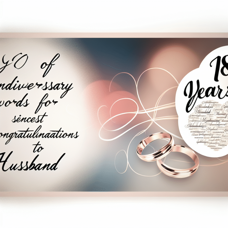 18 років весілля привітання чоловікові: найкращі та зворушливі слова для щирого поздоровлення