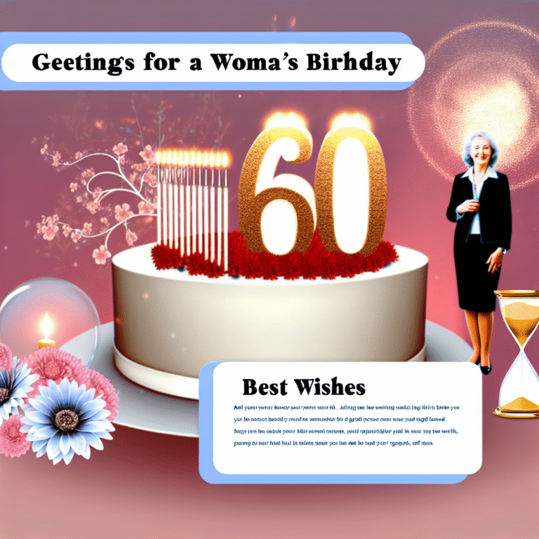 Привітання з 60-річчям жінці: найкращі побажання та ідеї для святкування