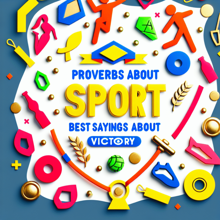 Прислівʼя про спорт: 50+ найкращих висловлювань про здоровʼя та перемогу