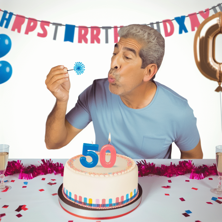 Привітання з 50-річчям мужчині — найкращі побажання та ідеї для святкування