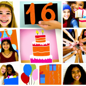 привітання з 16-річчям дівчинці