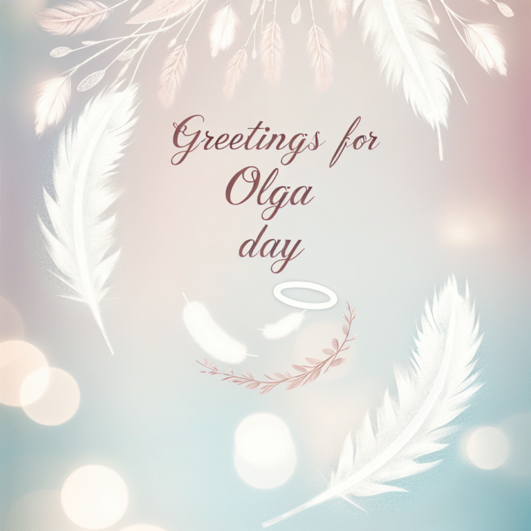 Привітання з днем ангела Ольга: красиві та сердечні побажання