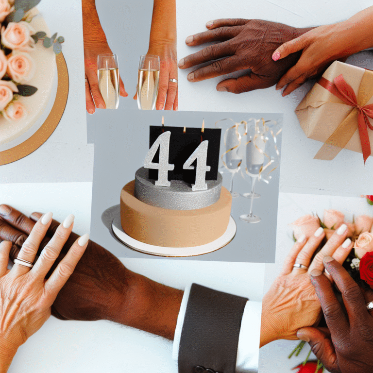 Привітання з річницею весілля 41 рік: ідеї для незабутнього святкування