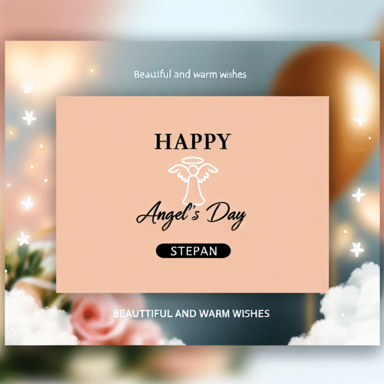 Привітання день ангела Степана — красиві та теплі слова вітання
